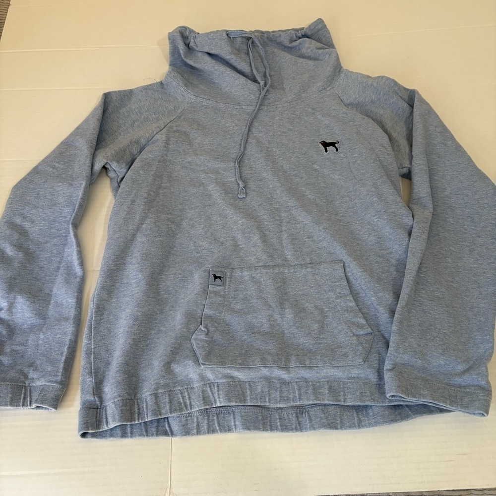 THE BLACK DOG Light Blue Pullover Sweatshirt - Picture 2 of 11